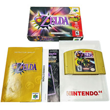 Legend of Zelda Majora's Mask Collector’s Edition Nintendo 64 Complete CIB N64