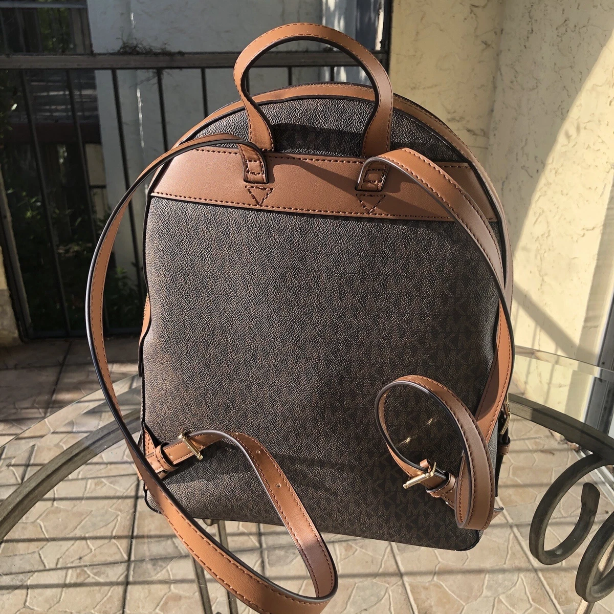 Michael Kors Large Travel School Backpack Shoulder Satchel Bag  