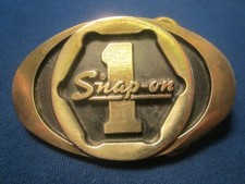 Solid Brass Belt Buckle SNAP-ON 1 j25h