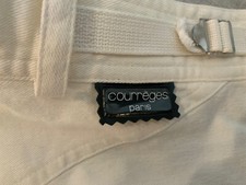 Vintage Courreges pants white 38