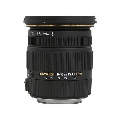 Sigma 17-50mm f/2.8 EX DC OS HSM Zoom Lens for Canon DSLR with APS-C Sensors