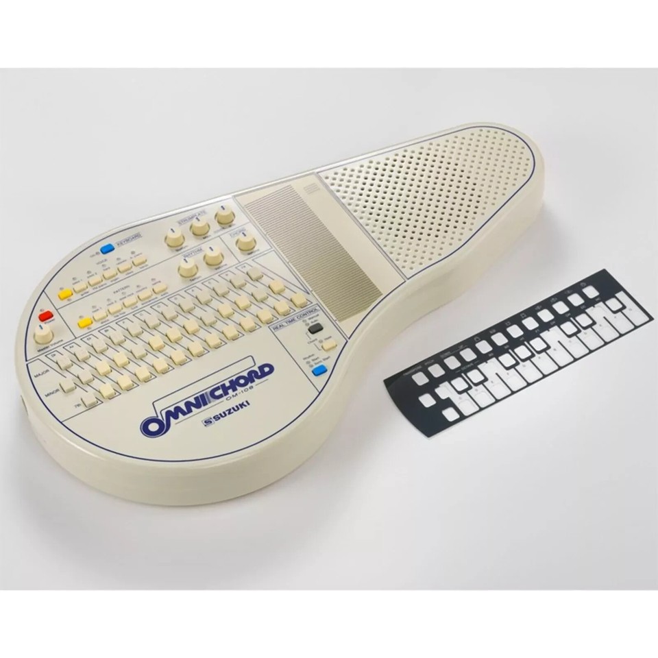 SUZUKI OMNICHORD OM108 Strumplate Auto Bass Chord Electronic Musical