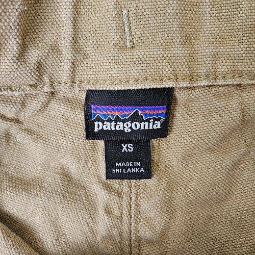 Patagonia Boy's XS Stand Up Shorts Canvas Adjustable Mojave Khaki Outdoor Hiking - Picture 3 of 16