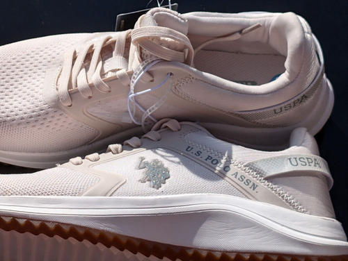 EE. UU. Polo Assn. Mujer Off White/Marfil Zapatillas Informales Reino Unido talla 7.5/US 10/EUR42 - Imagen 6 de 13