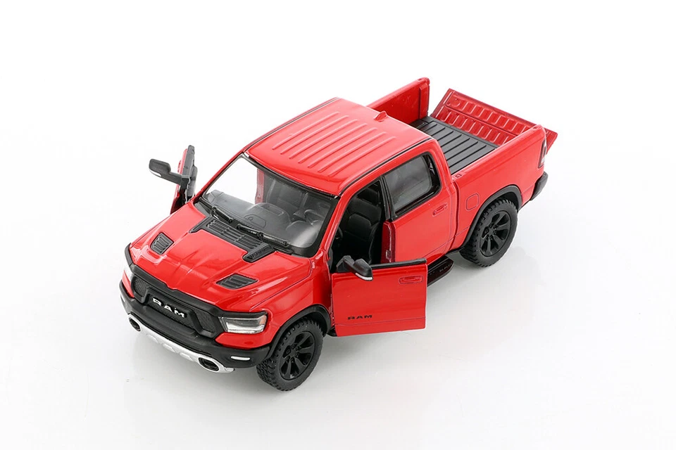 5 英寸压铸:红色 2019 RAM 1500 皮卡车 1/46 比例压铸模型汽车  — 第 2/4 张图片