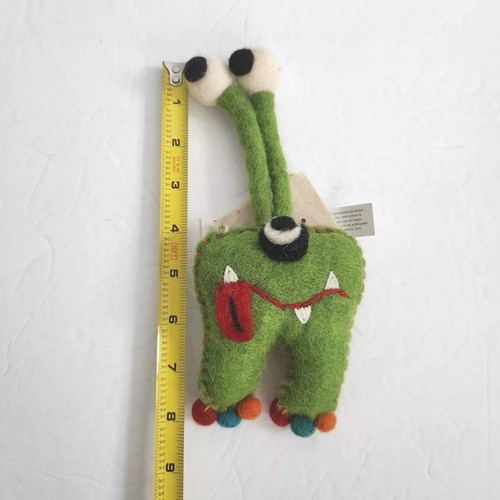 Hada de los Dientes Almohada Dinero Cartera Lana Peluche Juguete Monstruo Hecho a Mano Artesano - Imagen 11 de 12