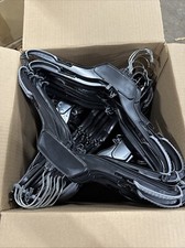 Clothes Hangers, Black, Plastic, 100 PACK 