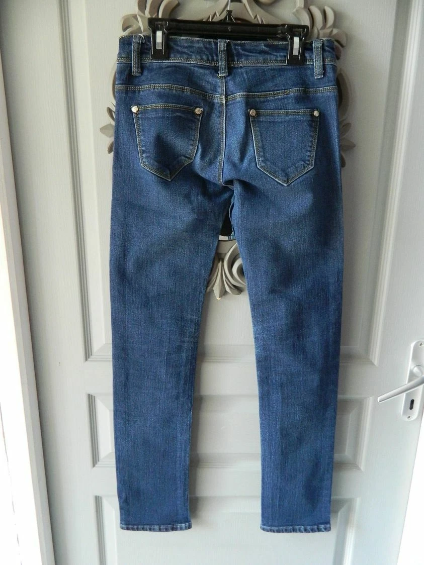 Jeans femme T 34 coupe slim