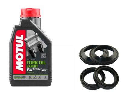 Fork Oil Seals + 15W Motul Oil Honda CBR 600 RR HANNspree 2008
