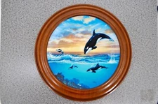 "Jumping for Joy" by Anthony Casay The Vanishing Gentle Giants Collector Plate