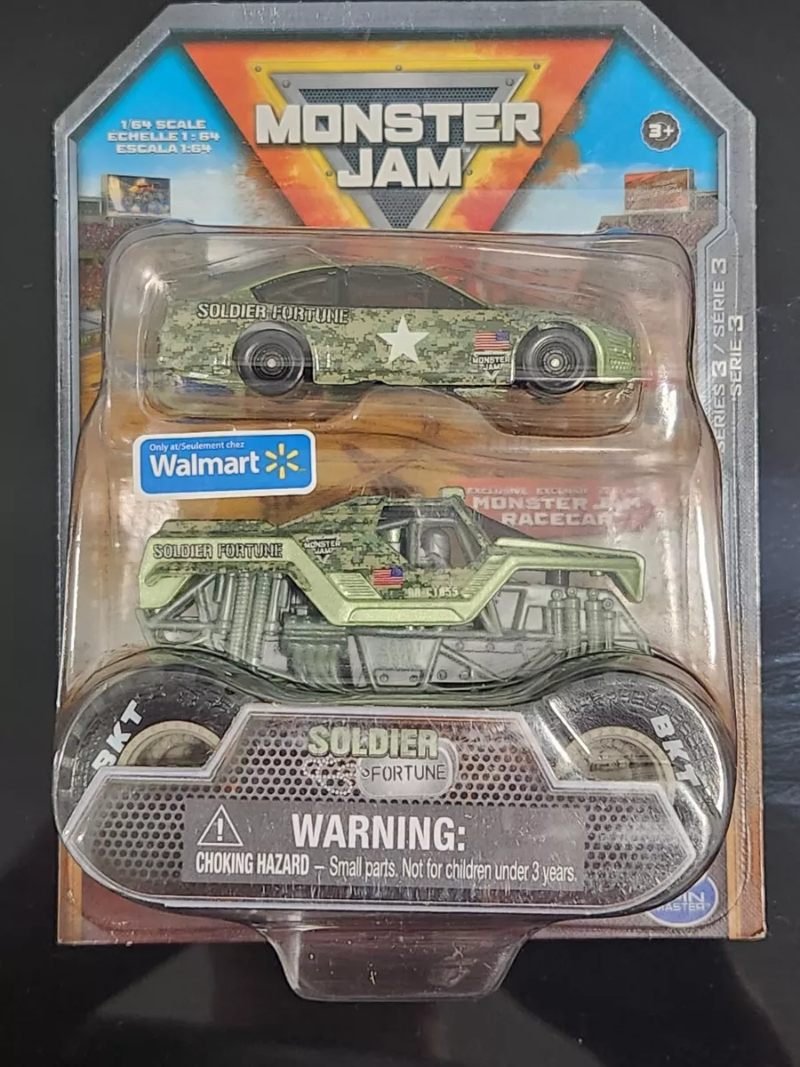 Monster Jam, Official Soldier Fortune Monster Truck, Die-Cast Vehicle