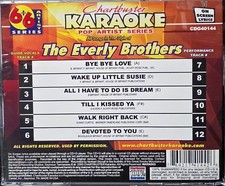 40144 THE EVERLY BROTHERS  KARAOKE  CHARTBUSTER CDGS LOT LONG DRIVE