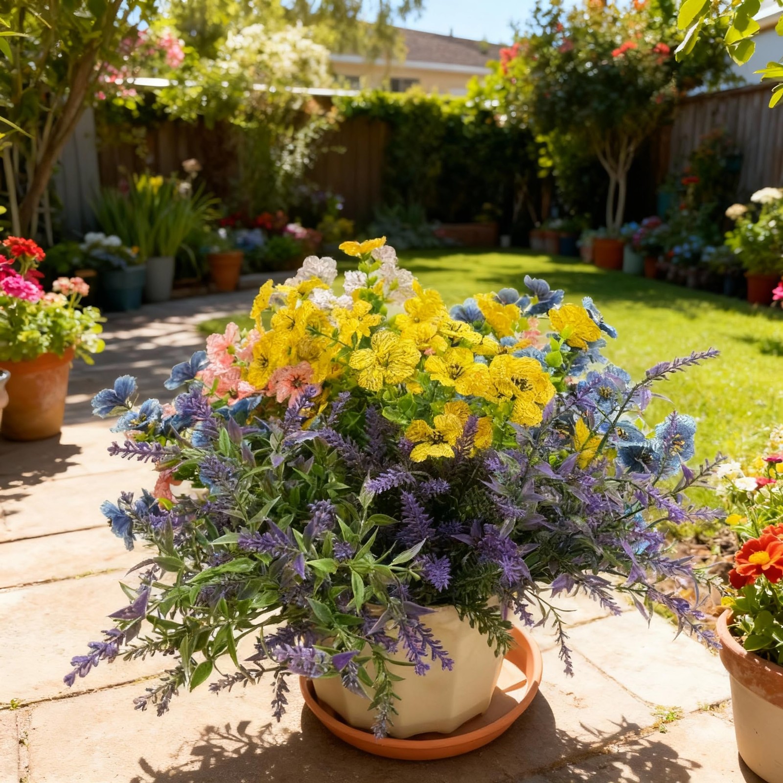 Christmas Home Decor Artificial Flowers Decoration Faux Plants,Fake Flowers A...