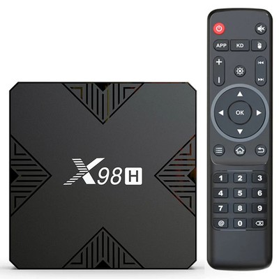 X98H Android 12.0 Smart TV Box Allwinner H618 Dual-Band Wifi6 2.4G / 5G WIFI HD
