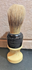 Vintage Ever-Ready 150 Shaving Brush; Black/Creme Bakelite Handle