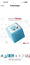 Blue Tonibox Audio Player 2 Tonies - Free Shipping, Unused, No Original Box