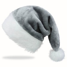 Classic Santa Hat for Adults Unisex Christmas Hat for Festive Holiday Party