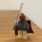 LEGO Star Wars Mace Windu Light-Up Lightsaber Minifigure sw0133 *Needs Battery*