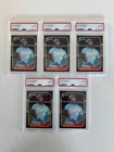 1987 DONRUSS BASEBALL #35 BO JACKSON PSA 8 NM-MT INVESTOR LOT (5 CARDS)