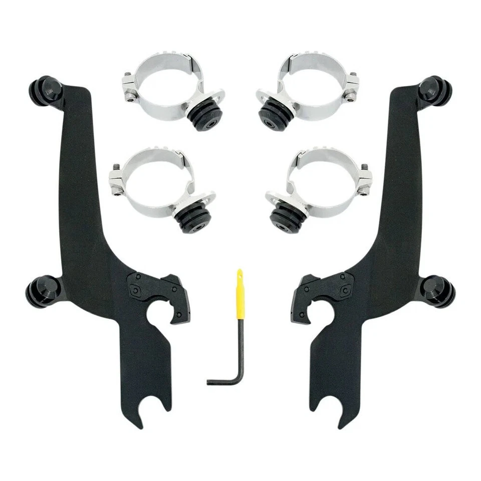 Memphis Shades No-Tool Trigger-Lock Sport Pare-Brise SS HONDA FURY - Photo 1/3
