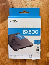 Image of Crucial BX500 SATA SSD 4TB, 2.5", Up to 540MB/s, Laptop and PC Compatible,