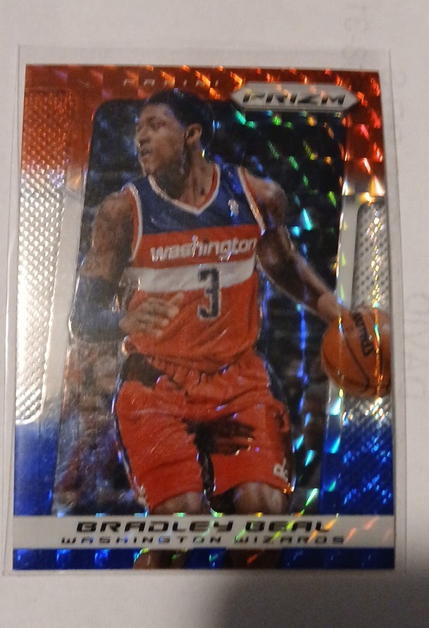 2013-14 Panini Prizm - Bradley Beal #141 Red White & Blue Mosaic Prizm