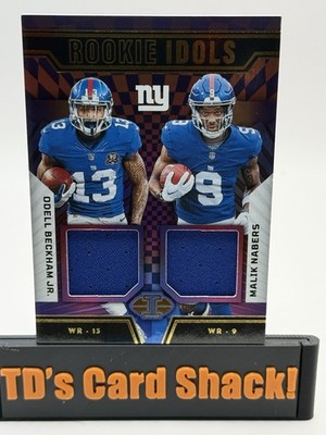 2024 Panini Illusions - Rookie Idols Dual Memorabilia Odell Beckham Jr.,...