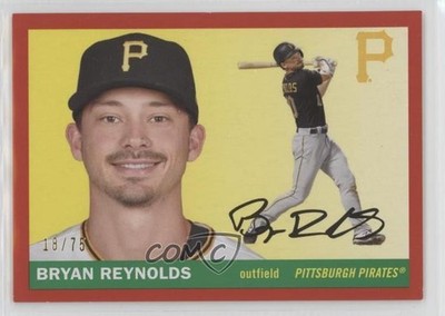 2020 Topps Archives 1955 Topps Red 18/75 Bryan Reynolds #63 0zt7