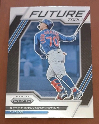 2023 Panini Prizm Pete Crow-Armstrong #FT6 Chicago Cubs Future Tools
