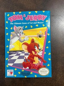 Tom & Jerry Nintendo NES Complete CIB - Box Excellent!