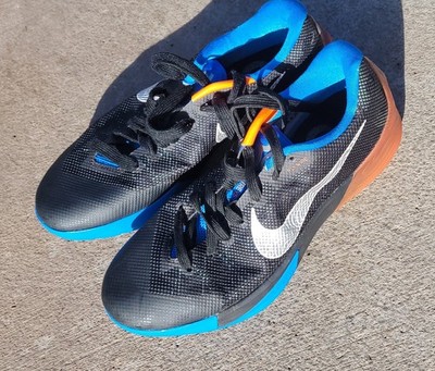Nike KD Trey 5  Black Silver Blue 2014 Shoes Kevin Durant Men Sz 10.5 US