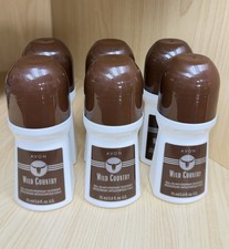 Avon Wild Country Roll-on Anti-perspirant Deodorant Bonus Size 2.6 oz 6-Pack 