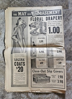 vintage L.G.B news paper design タンクトップ vintage L.G.B news
