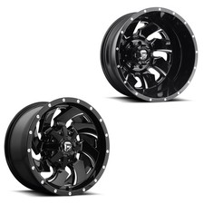 20x12 Fuel D574 Cleaver 19-up Dodge Dually Super Single Wheels 8 Lug Set Of 6
