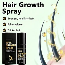 3PC HaloGrow Hair Growth Spray 50ml Natural Hair Thickening Gentle Regrowth Mist