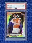 2024 Panini Prizm - Rookie Variations Bo Nix #5 Silver Prizm (RC) PSA GEM MT 10