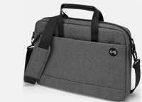 GOJI 14 Grey Laptop Bag with carry handles and shoulder strap - Grey