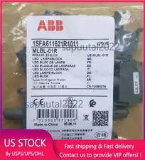 1pcs ABB push button switch lampholder MLBL-01R 24VAC/DC US Free TAX