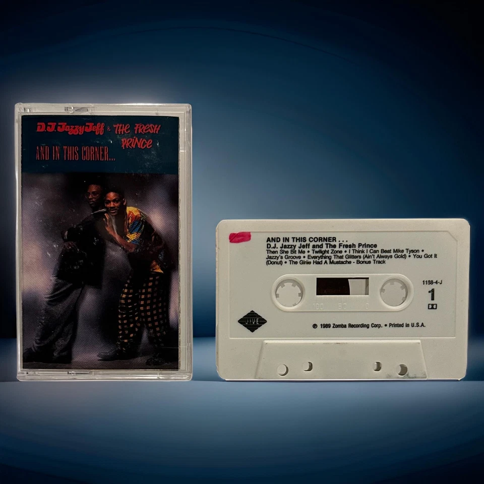 •D.J. JAZZY JEFF AND THE FRESH PRINCE - …AND IN THIS CORNER• ~1989 OG PRESS~ (CL - Image 2 of 4