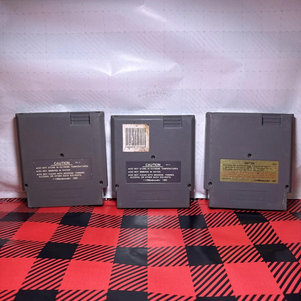 Double Dragon 1,2, Maniac Mansion, NES Nintendo Original Classic Authentic Games - Image 2 of 4