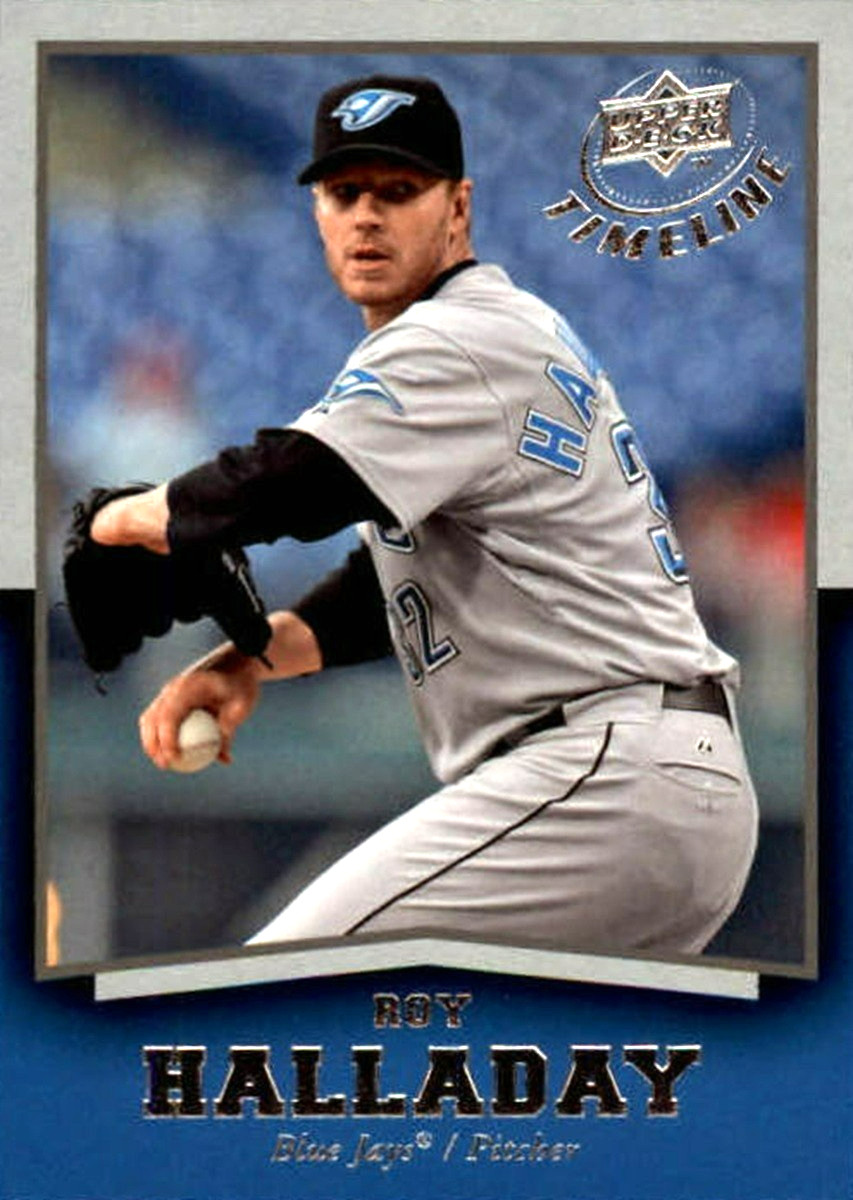 2008 Upper Deck Timeline #35 Roy Halladay Toronto Blue Jays HOF