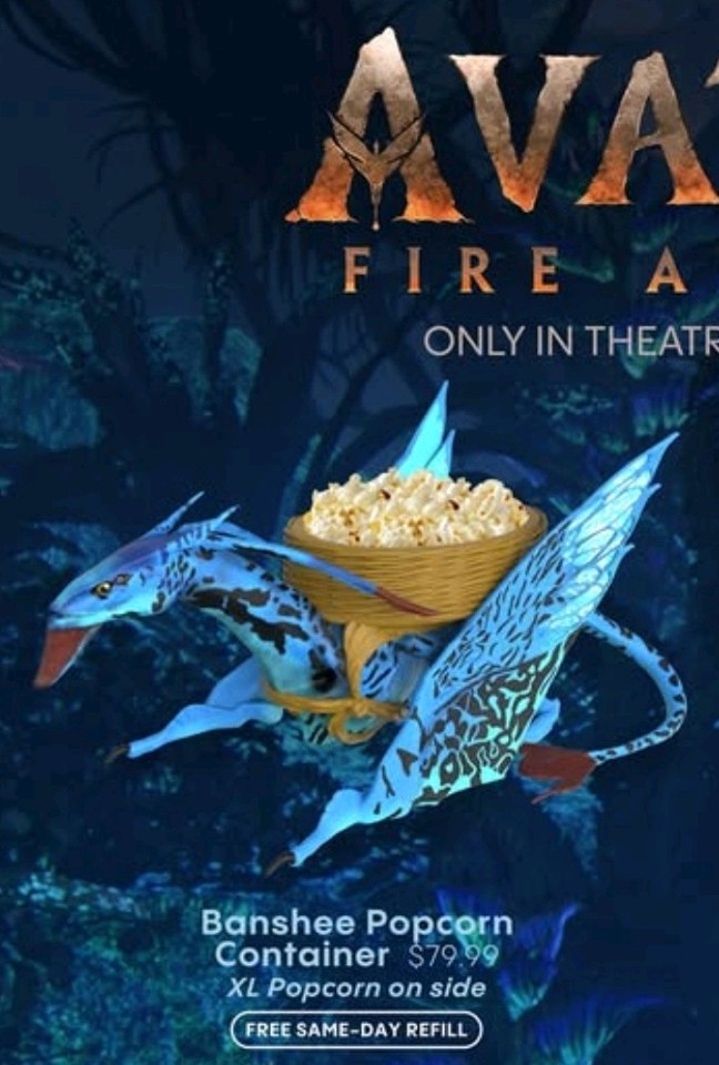 Avatar 3 popcorn bucket