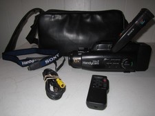 Sony 8mm Video8 Cassette Video Camcorder CCD-FX330 Bundle No Charger To Test