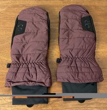 Outdoor Research Shadow Mitts Gloves Women's L Burgundy/Maroon EUC