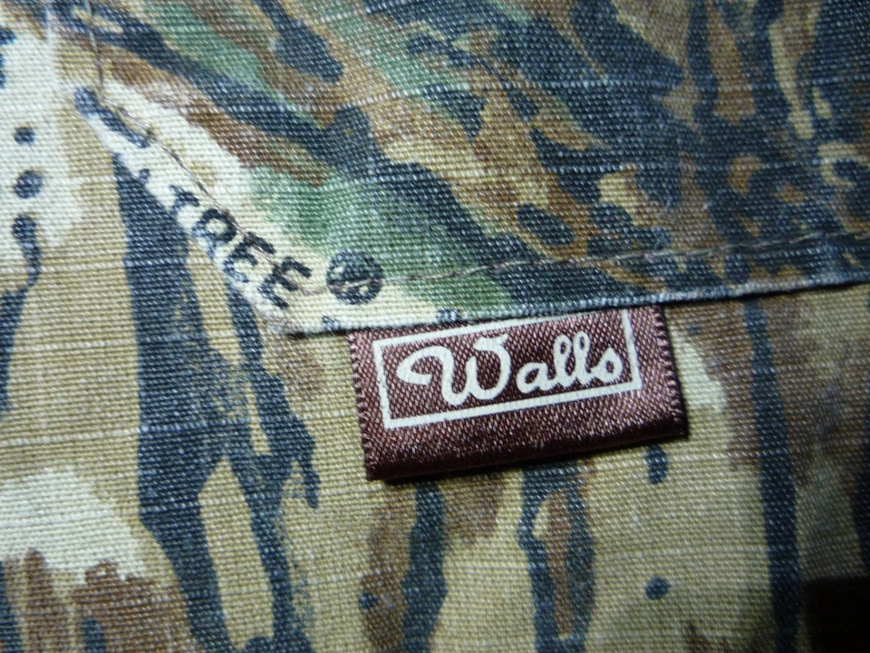 Walls Camo Coveralls Men's Large Reg Chest 42-44 x 29" Camo Realtree Cotton - Image 3 of 4