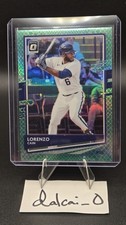 2020 Panini Donruss Optic Choice Green Dragon Prizm /84 Lorenzo Cain #108 