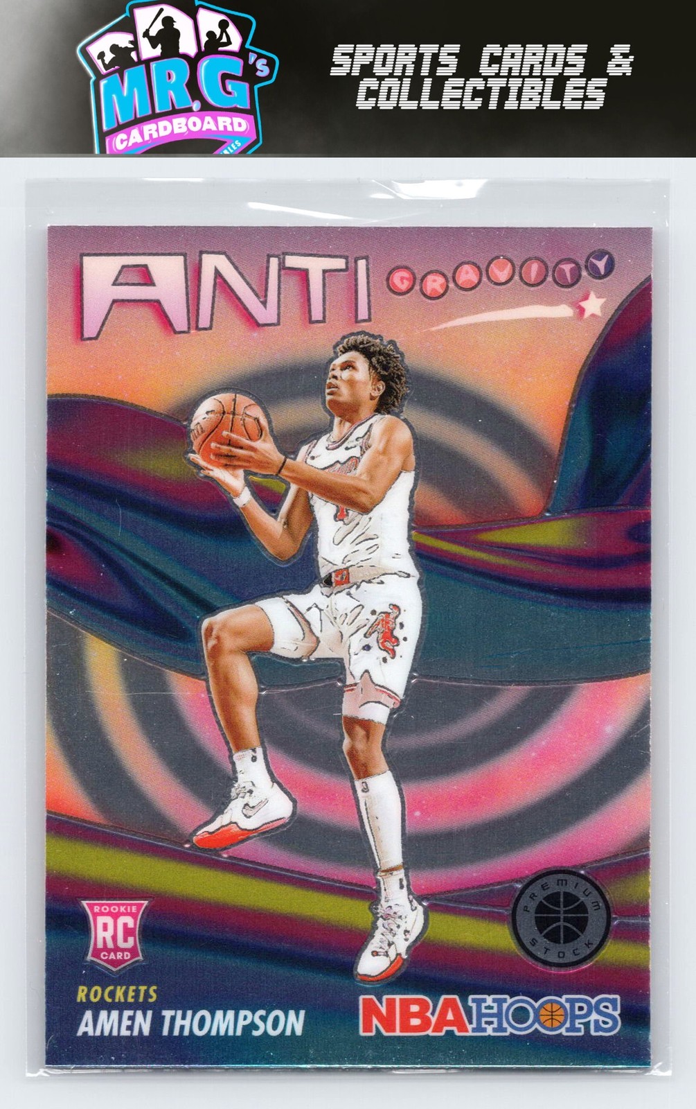 2023-24 Hoops Premium Stock #16 Amen Thompson Anti Gravity