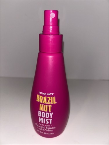 New Trader Joe’s Brazil Nut Body Mist 6 oz Body Spray Perfume Hair