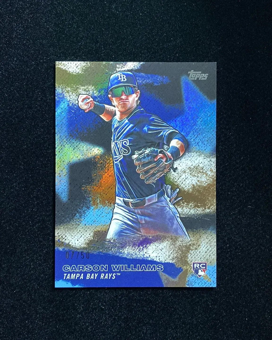 2026 Topps Series 2 Stars of MLB Gold Carson Williams RC Rookie 7/50