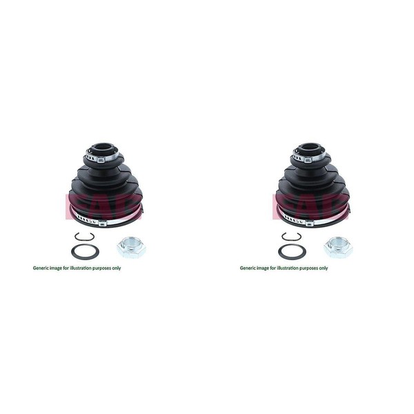 2X Schaeffler FAG Achsmanschetten Satz Radseitig Passend FüR Toyota Camry Carin-image